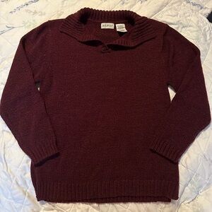 White stag sweater